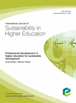 Cover Professional Development in Higher Education for Sustainable Development (eBook, PDF)