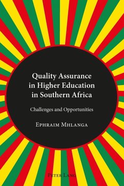 Quality Assurance in Higher Education in Southern Africa (eBook, PDF) - Mhlanga, Ephraim
