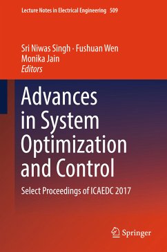 Advances in System Optimization and Control (eBook, PDF)