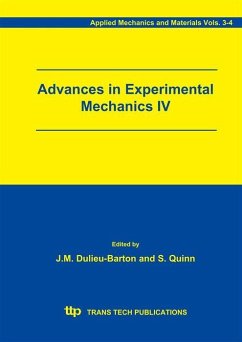 Cover Advances in Experimental Mechanics IV (eBook, PDF)