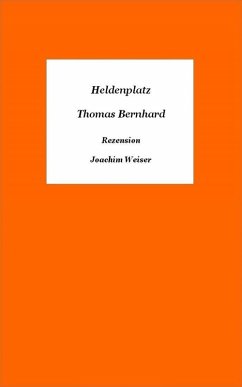 Cover »Heldenplatz« von Thomas Bernhard - Rezension (eBook, ePUB)