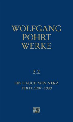 Werke Band 5.2 - Pohrt, Wolfgang;Pohrt, Wolfgang