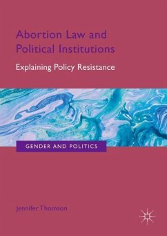 Abortion Law and Political Institutions - Thomson, Jennifer