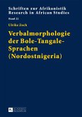 Verbalmorphologie der Bole-Tangale-Sprachen (Nordostnigeria) (eBook, PDF)
