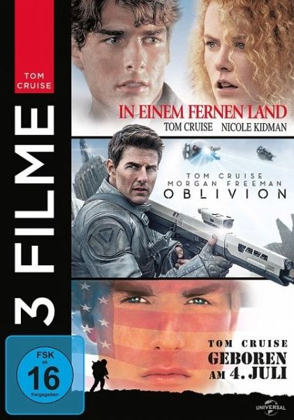 Tom Cruise Collection: In einem fernen Land, Oblivion, Geboren am 4. Juli Special 3-Disc Edition Tom Cruise Collection: In einem fernen Land, Oblivion, Geboren am 4. Juli Special 3-Disc Edition