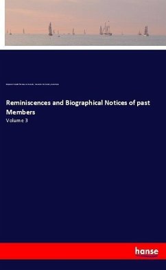 Reminiscences and Biographical Notices of past Members - Thomas, Benjamin Franklin;Lincoln, Levi;Worcester Fire Society