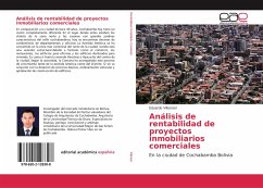 Análisis de rentabilidad de proyectos inmobiliarios comerciales - Villarroel, Eduardo