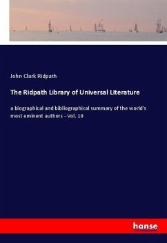 The Ridpath Library of Universal Literature