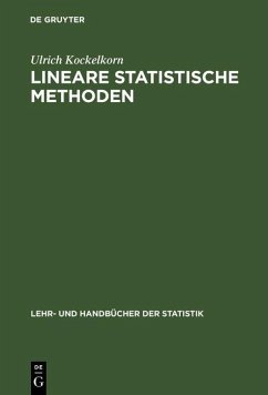 Lineare statistische Methoden (eBook, PDF) - Kockelkorn, Ulrich