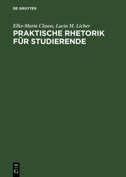 Praktische Rhetorik für Studierende (eBook, PDF)
