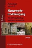 Mauerwerkstrockenlegung (eBook, PDF)