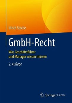 GmbH-Recht - Stache, Ulrich