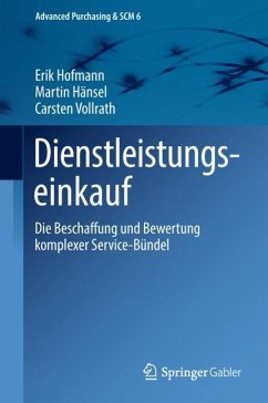 Dienstleistungseinkauf - Hofmann, Erik;Hänsel, Martin;Vollrath, Carsten