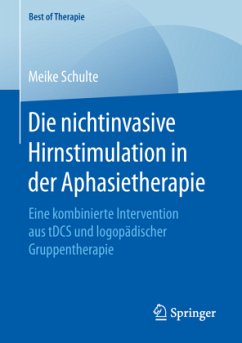 Die nichtinvasive Hirnstimulation in der Aphasietherapie - Schulte, Meike