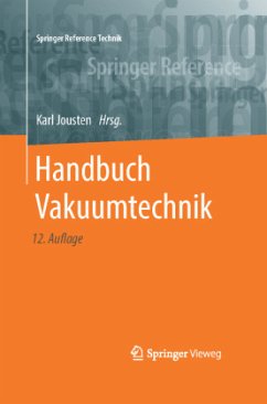 Cover Handbuch Vakuumtechnik, m. 1 Buch, m. 1 E-Book