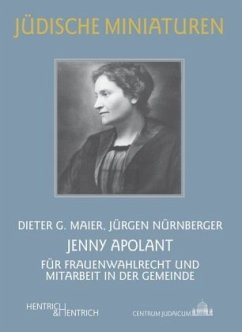 Jenny Apolant - Nürnberger, Jürgen;Maier, Dieter G.