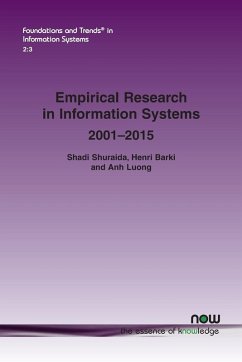 Empirical Research in Information Systems
