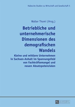 Betriebliche und unternehmerische Dimensionen des demografischen Wandels (eBook, ePUB)