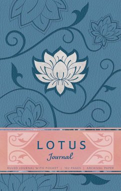 Lotus Hardcover Ruled Journal - Insight Editions