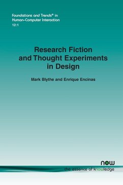 Research Fiction and Thought Experiments in Design