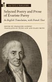 Selected Poetry and Prose of Évariste Parny: In English Translation, with French Text