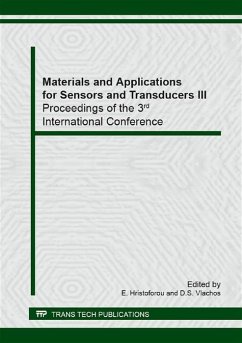 Cover Materials and Applications for Sensors and Transducers III (eBook, PDF)