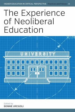 Cover The Experience of Neoliberal Education (eBook, ePUB)