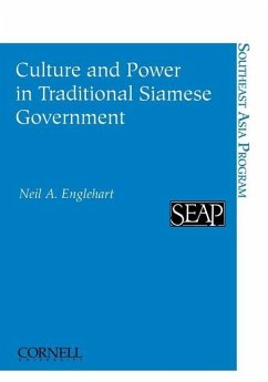 Culture and Power in Traditional Siamese Government (eBook, PDF)