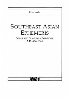 Southeast Asian Ephemeris (eBook, PDF)