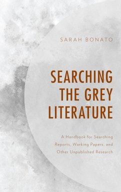 Cover Searching the Grey Literature (eBook, ePUB)