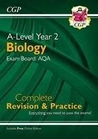 A-Level Biology: AQA Year 2 Complete Revision & Practice with Online Edition - Cgp Books