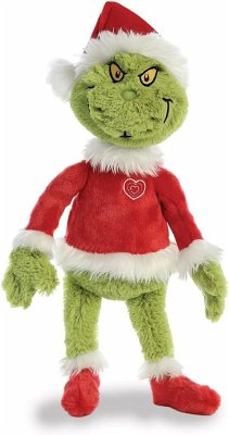 Cover Aurora 15900 - Dr. Seuss Grinch Santa, Plüschfigur, ca. 48 cm