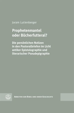 Prophetenmantel oder Bücherfutteral? (eBook, PDF) - Luttenberger, Joram