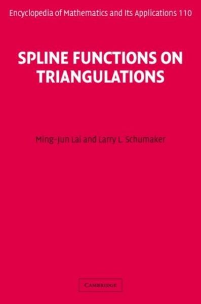 Spline Functions on Triangulations (eBook, PDF) Spline Functions on Triangulations (eBook, PDF)