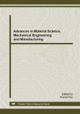 Advances in Material Science, Mechanical Engineering and Manufacturing (eBook, PDF)