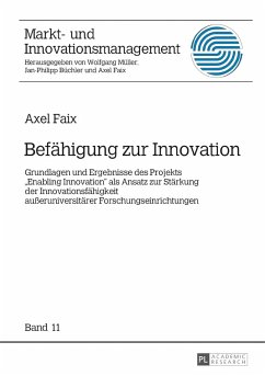 Befaehigung zur Innovation (eBook, ePUB) - Axel Faix, Faix