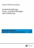 Innenentwicklung - Fach- und Rechtsfragen der Umsetzung (eBook, PDF)