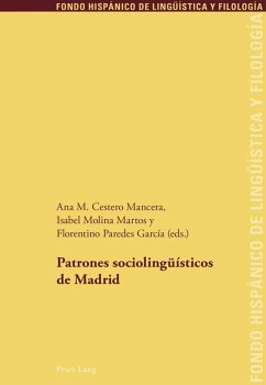 Patrones sociolingueisticos de Madrid (eBook, ePUB)