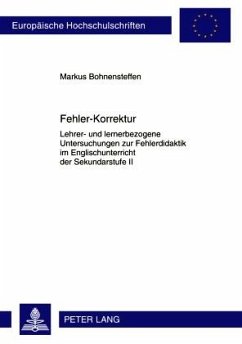Fehler-Korrektur (eBook, PDF) - Bohnensteffen, Markus
