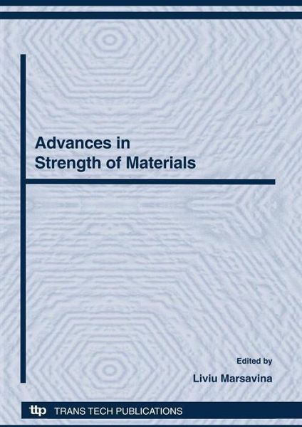 Advances in Strength of Materials (eBook, PDF)