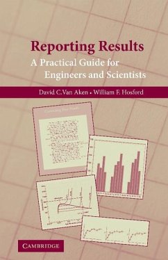 Reporting Results (eBook, ePUB) - Aken, David C. van