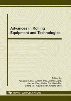 Cover Advances in Rolling Equipment and Technologies (eBook, PDF)