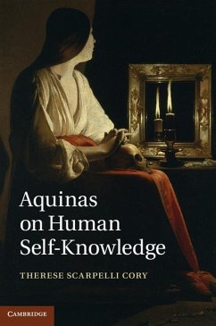 Aquinas on Human Self-Knowledge (eBook, ePUB) - Cory, Therese Scarpelli