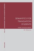 Semantics for Translation Students (eBook, PDF)