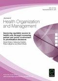 Improving equitable access to health care through increasing patient and public involvement in prioritisation decisions (eBook, PDF)