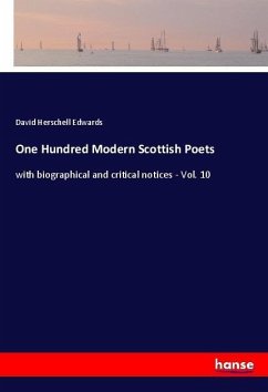 One Hundred Modern Scottish Poets - Edwards, David Herschell