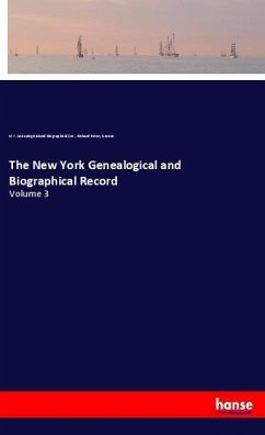 The New York Genealogical and Biographical Record - N. Y. Genealogical and Biographical Soc.;Greene, Richard Henry