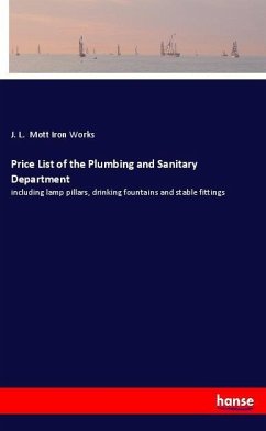 Price List of the Plumbing and Sanitary Department - Mott Iron Works, J. L.