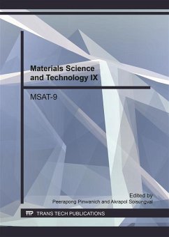 Materials Science and Technology IX (eBook, PDF)