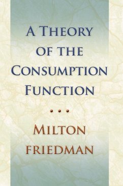 Theory of the Consumption Function (eBook, PDF) - Friedman, Milton